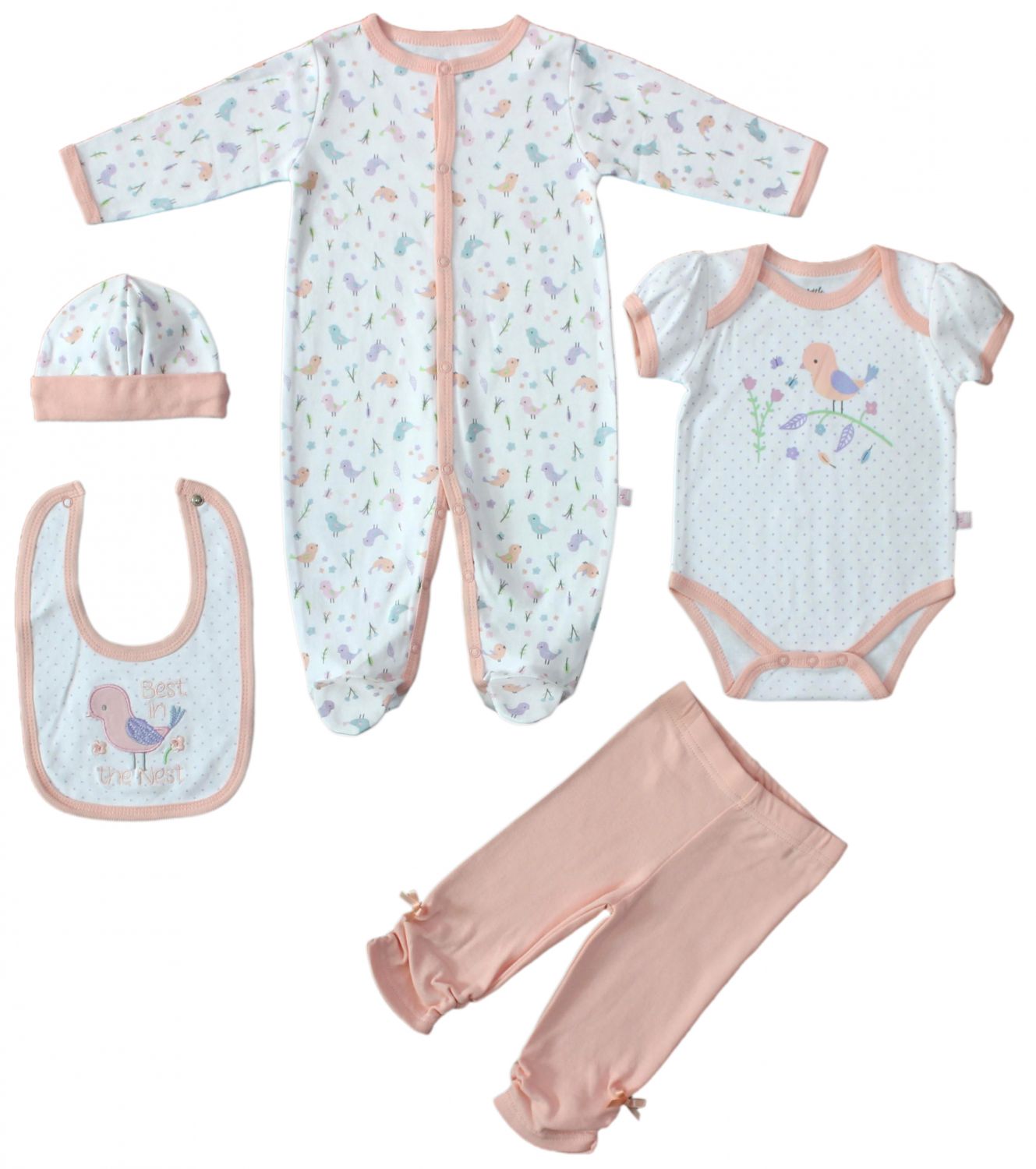 baby-long-sleeve-overall-+-short-sleeve-bodysuit-+-bib-+-cap-+-hat-5pc-set