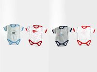 Baby short sleeve printing bodysuit