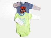 Baby long sleeve printing bodysuit 